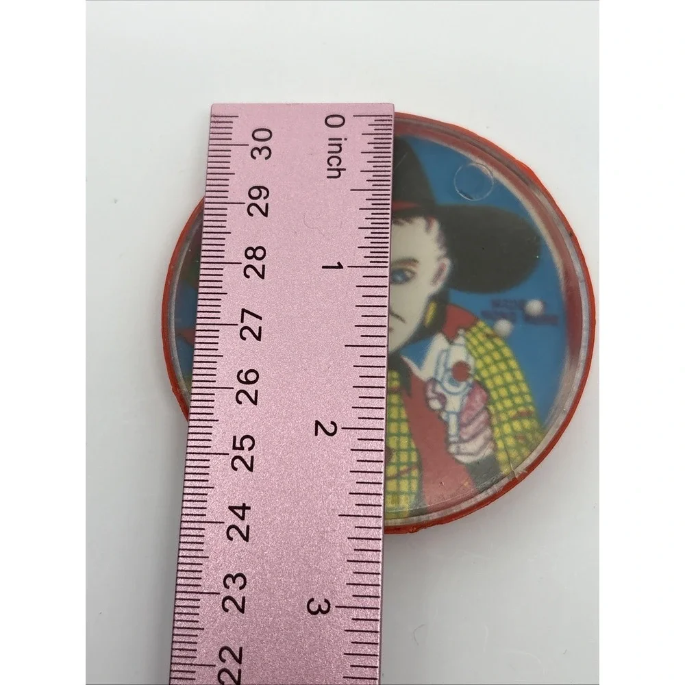 Vtg Round Cowboy Puzzle Ball Game Toy Party Prize Beads Hong Kong Howdy‎ Doody